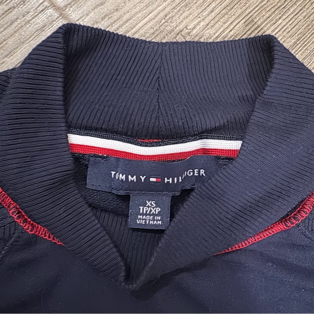 Tommy Hilfiger Women's Mock Turtle Neck Dress Dark Blue Navy Size XS Ultra Soft - Picture 3 of 9